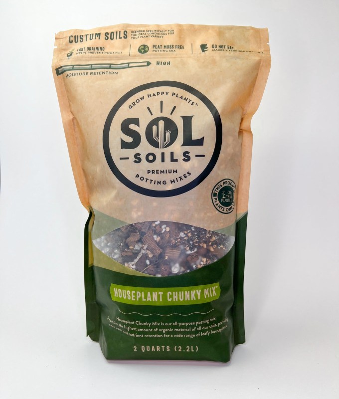 best-gardening-gifts: a bag of soil mix.