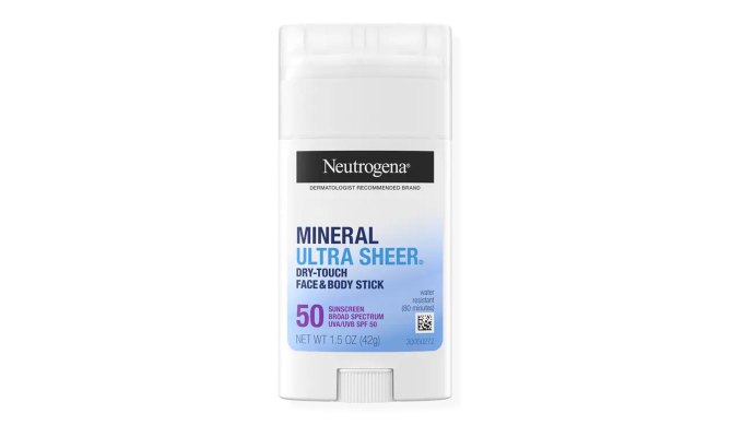 best mineral sunscreens neutrogena stick