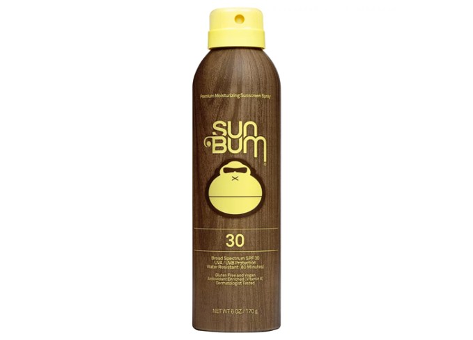 best-spray-sunscreen-sun-bum-sunscreen-spray-spf-30: a bottle of spray sunscreen