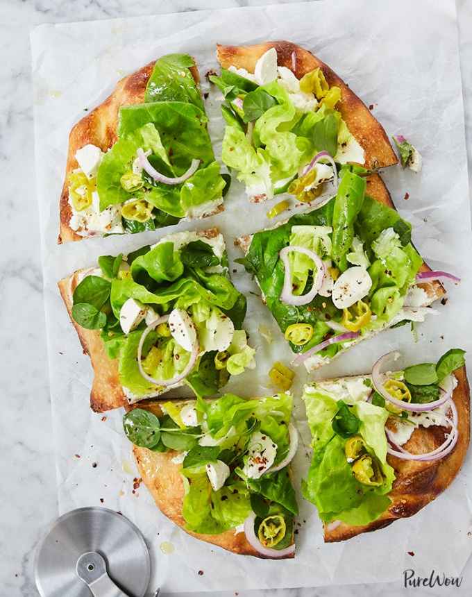 chopped italian salad pizza easy dinners for beginners