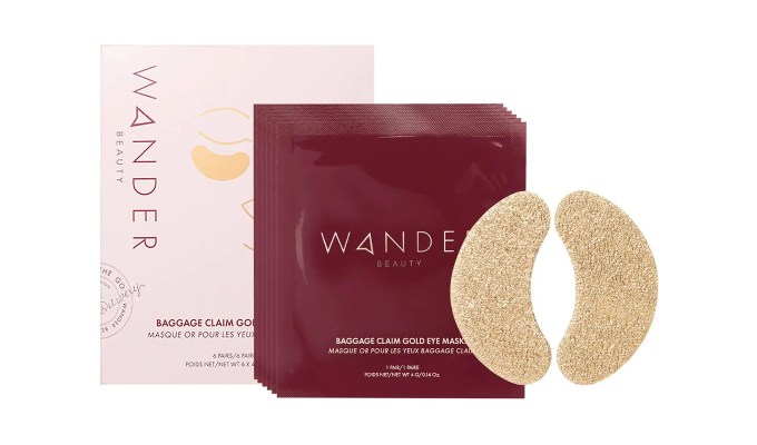 A close up of the Wander Beauty eye pads.