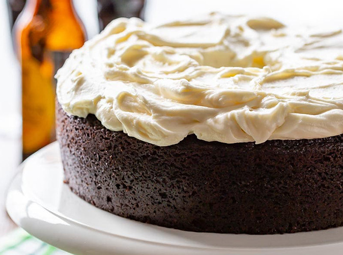 easy Irish recipes: guinness chocolate cake