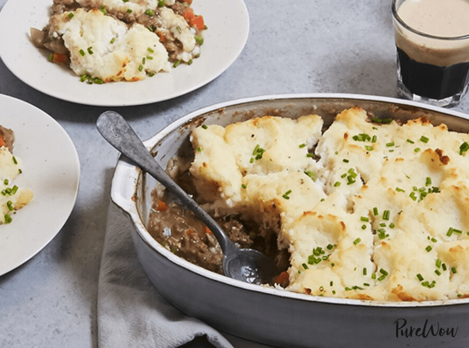 easy Irish recipes: shepherd's pie