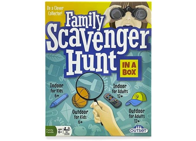 summer activities for kids have a scavenger hunt