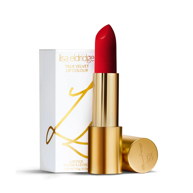 Winter TikTok Makeup Trends Lisa Eldridge True Velvet Lip Colour in 22Red Ribbon22